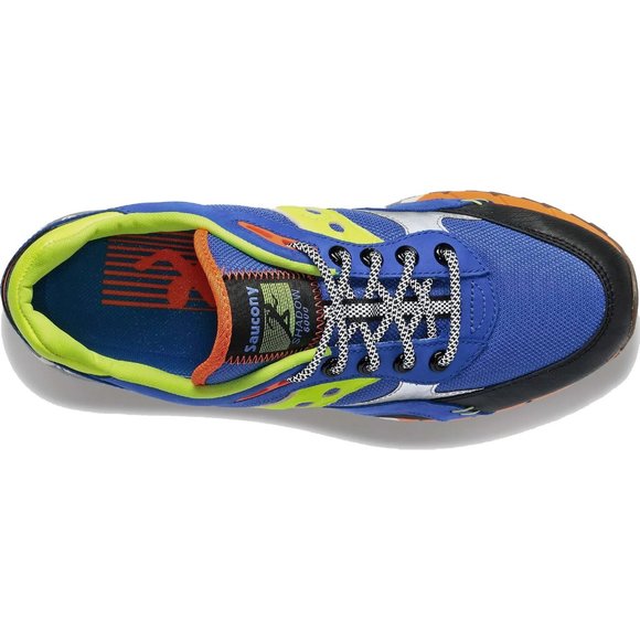 Saucony Originals Shadow 6000 Trail CPK Sneakers (Shoes)! Blue Lime Sz 9.5 - Picture 3 of 4